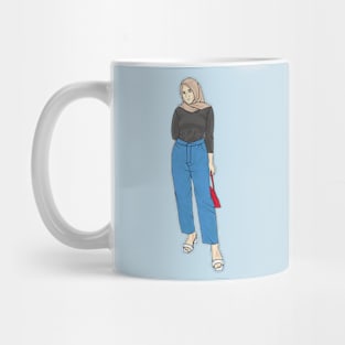 Crimson bag Mug